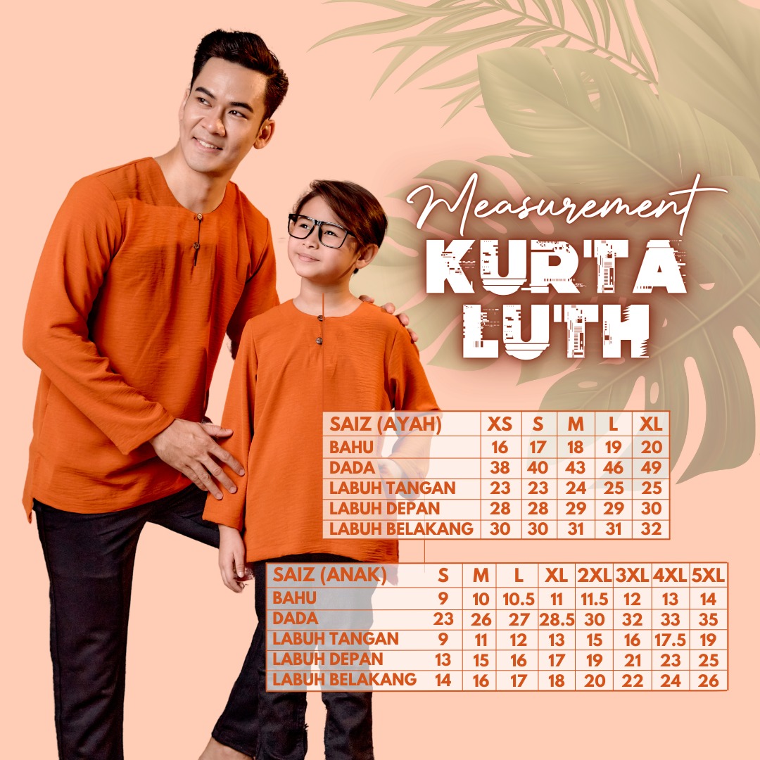 Kurta Luth Navy Blue