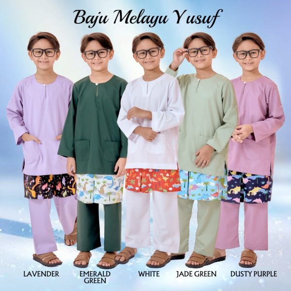 Baju Melayu Yusuf Rose Pink