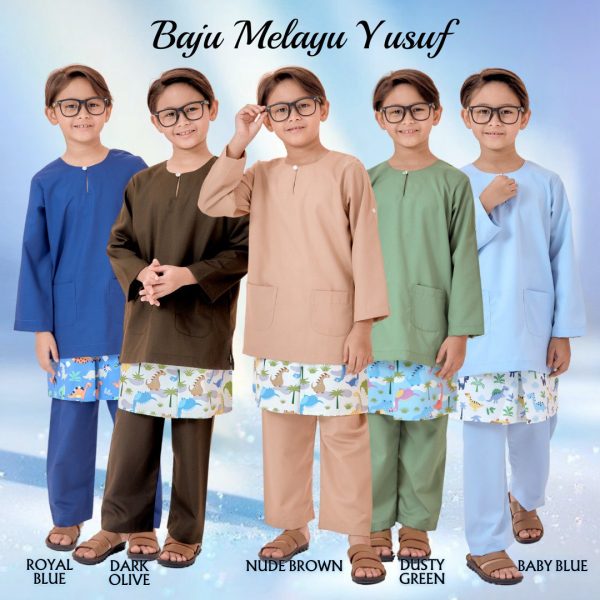 Baju Melayu Yusuf Rose Pink