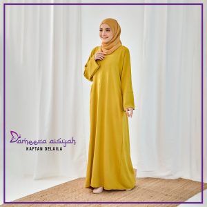 Kaftan Delaila Mustard Yellow
