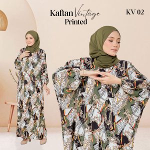 Kaftan Vintage Printed KV 02
