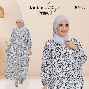 Kaftan Vintage Printed KV 03