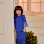 Camelia Kurung Royal Blue