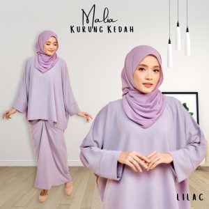 Malia Kurung Lilac