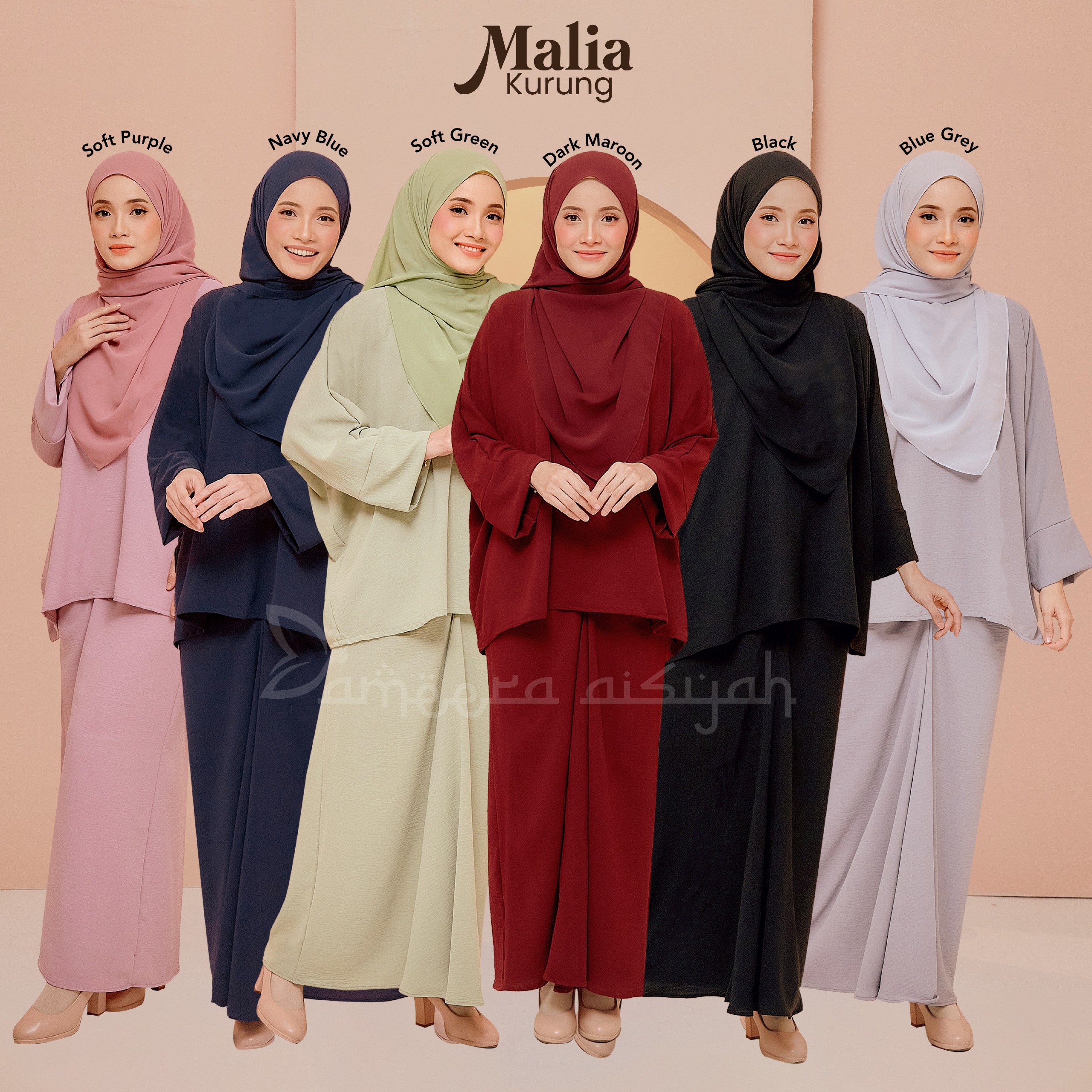 Malia Kurung Lilac