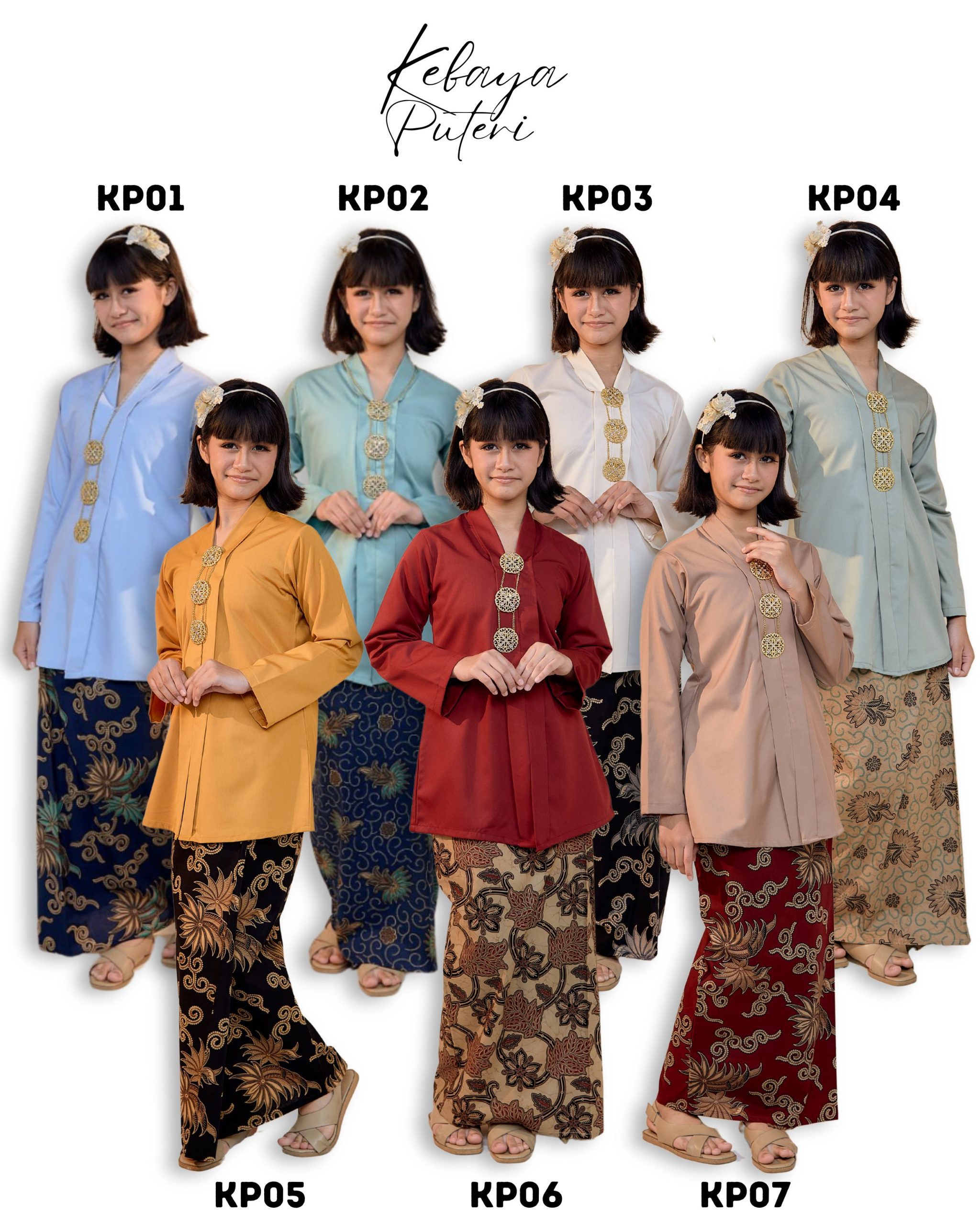 Kebaya Puteri KP02 (Pre Order 1 Week)