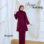 Bayu Kurung Burgundy