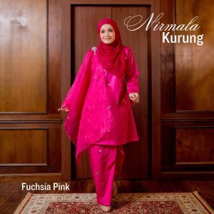 Nirmala Kurung Fuchsia Pink